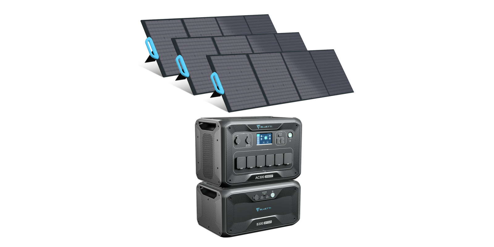 BLUETTI AC300+B300+3*PV200 Solar Generator Kit BLUETTI AC300+B300+3*PV200 Solar Generator Kit