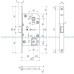  корпус замка agb mediana evolution wc b.01102.50.23 матовая латунь замки agb 50281 2