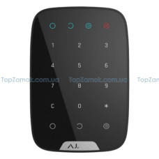  беспроводная сенсорная клавиатура ajax keypad черный дом, квартира, дача 50429 1