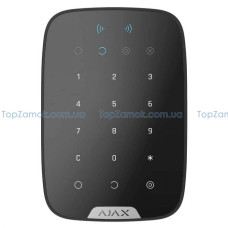 Беспроводная сенсорная клавиатура Ajax KeyPad Plus черный беспроводная сенсорная клавиатура ajax keypad plus черный дом, квартира, дача 50425 1