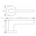 Ручка дверная Convex 1485 (круглая) матовый хром ручка дверная convex 1485 (круглая) матовый хром дом, квартира, дача 50263 2
