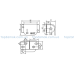 Петли для навесного замка Abloy PL200R (правые) петли для навесного замка abloy pl200r (правые) дом, квартира, дача 50394 2