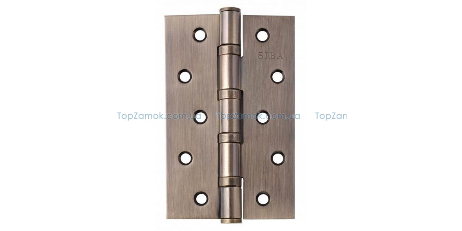 Петля дверная карточная Siba 4BB (125x75x3 мм) AB античная бронза