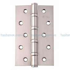 Петля дверная карточная Siba 4BB (125x75x3 мм) SN матовый никель петля дверная карточная siba 4bb (125x75x3 мм) sn матовый никель дом, квартира, дача 50254 1