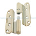  петля дверная карточная abloy 110*30t pke (нтр) угловая золото правая дом, квартира, дача 50259 2