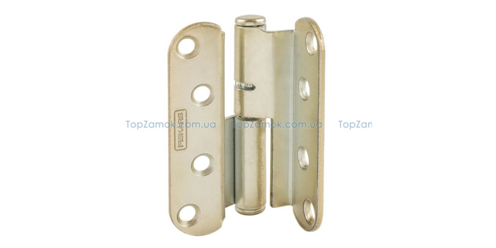 Петля дверная карточная Abloy 110*30T PKE (НТР) угловая золото правая