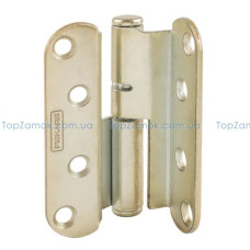  петля дверная карточная abloy 110*30t pke (нтр) угловая золото правая дом, квартира, дача 50259 1