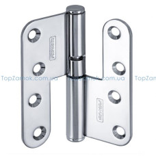 Петля дверная карточная Abloy 3228*110T CR (Н) бронза левая петля дверная карточная abloy 3228*110t cr (н) бронза левая дом, квартира, дача 50298 1