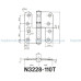 петля дверная карточная abloy 3228*110t cr (н) бронза правая дом, квартира, дача 50297 2
