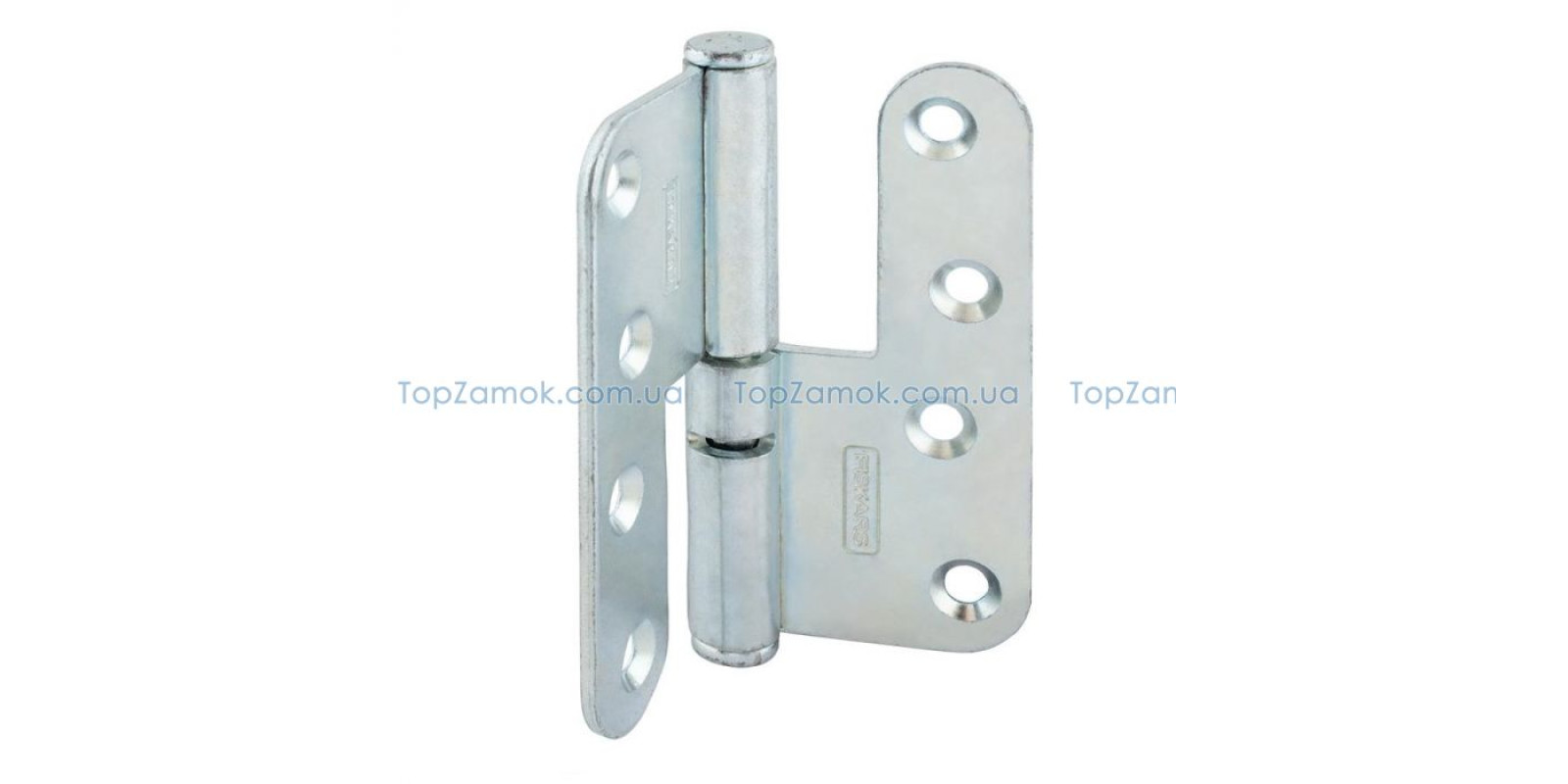 Петля дверная карточная Abloy 3228*110T ZN (Н) хром левая Петля дверная карточная Abloy 3228*110T ZN (Н) хром левая