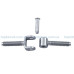  петля дверная штыревая abloy м8*40/14 cr хром петли abloy 50303 3