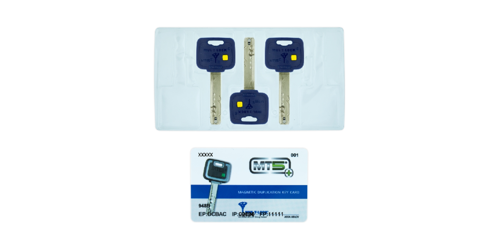 Перекодировочный комплект MUL-T-LOCK MT5+ (3 ключа) Перекодировочный комплект MUL-T-LOCK MT5+ (3 ключа)