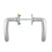  ручка abloy 133/002 akatemia хром матовый ручка на розетке 50951 2