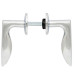 Ручка ABLOY 27/002 Pohjola Хром ручка abloy 27/002 pohjola хром ручка на розетке 50958 2