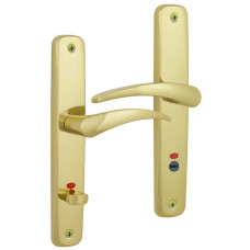 Ручка Abloy 18/011 WC Лак золотистый ручка abloy 18/011 wc лак золотистый ручка на планке 50954 1