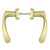 Ручка Abloy 18/011 WC Лак золотистый ручка abloy 18/011 wc лак золотистый ручка на планке 50954 2