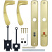 Ручка Abloy 18/011 WC Лак золотистый ручка abloy 18/011 wc лак золотистый ручка на планке 50954 3
