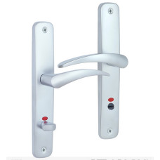  ручка abloy 18/011 wc хром матовый ручка на планке 50957 1