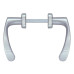  ручка abloy 18/011 wc хром ручка на планке 50962 2