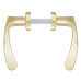 Ручка Abloy 18/011 A Лак золотистый ручка abloy 18/011 a лак золотистый ручка на планке 50956 2