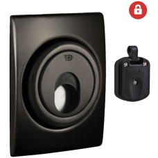 Защитный протектор DISEC MAGNETIC 3G2WB Хром черный защитный протектор disec magnetic 3g2wb хром черный врезные протектора. магнитные броненакладки 50979 1