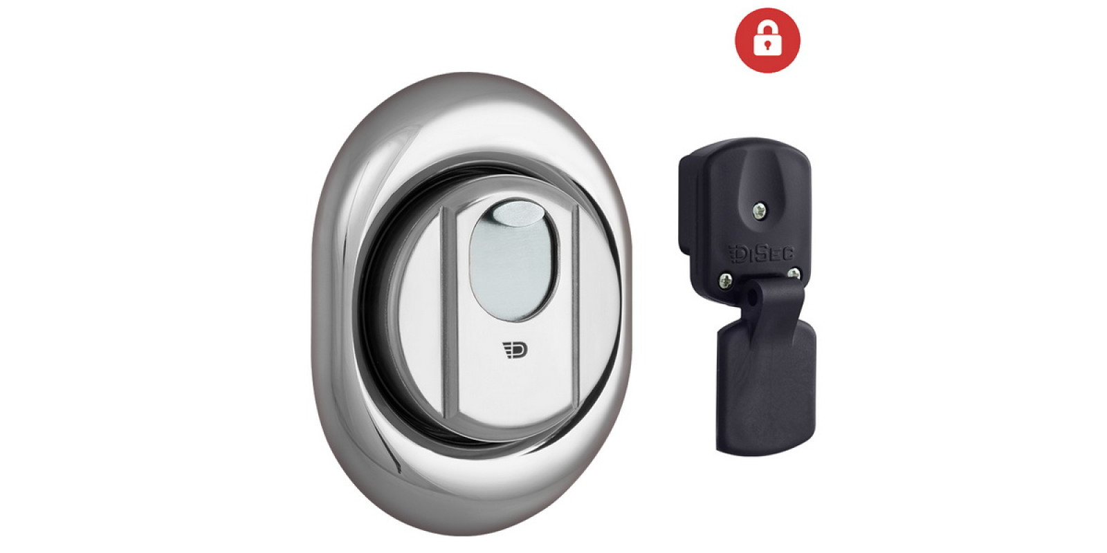 Защитный протектор DISEC MAGNETIC 4G2MB Хром