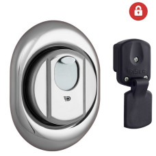  защитный протектор disec magnetic 4g2mb хром врезные протектора. магнитные броненакладки 50985 1