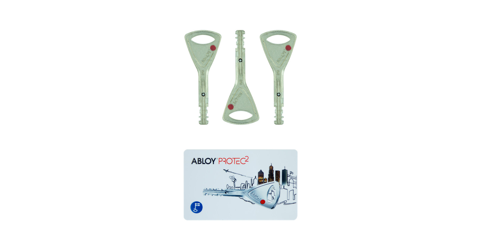 Перекодировочный комплект ABLOY Protec2 (3 ключа)