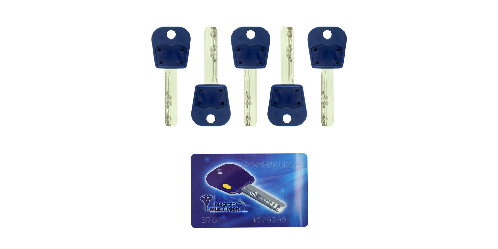 Перекодировочный комплект MUL-T-LOCK INTEGRATOR (5 ключей)
