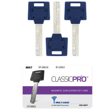 Перекодировочный комплект MUL-T-LOCK ClassicPro (3 ключа) перекодировочный комплект mul-t-lock classicpro (3 ключа) комплекты ключей для перекодировки 51120 1