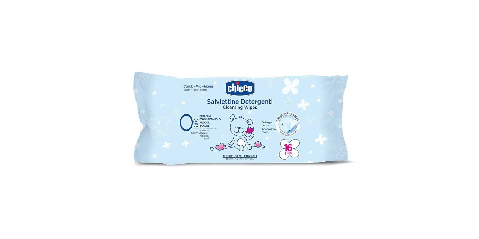 Влажные салфетки Chicco (16 шт)