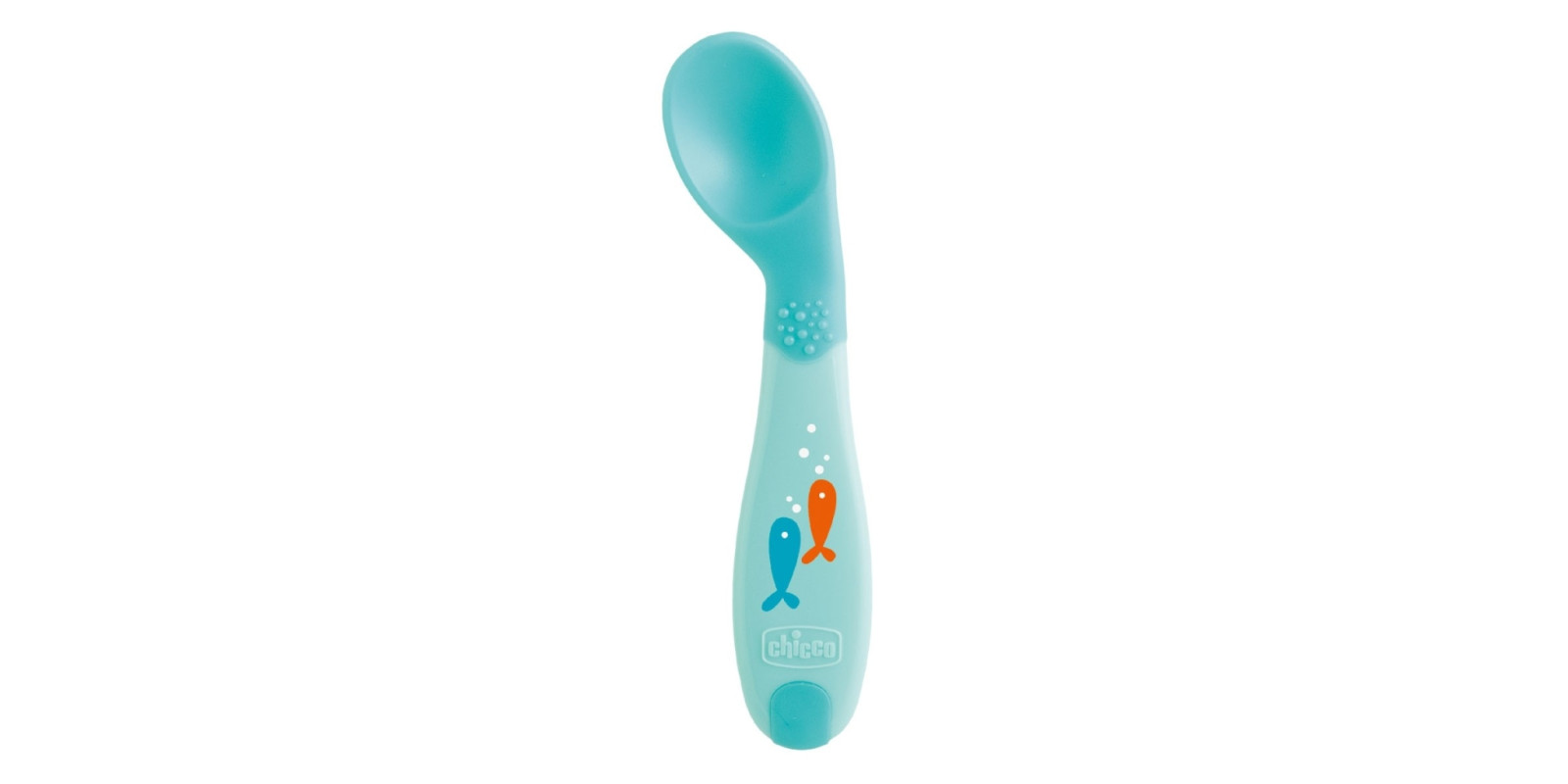 Ложка Chicco First Spoon, от 8 месяцев (голубая)