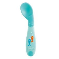  ложка chicco first spoon, от 8 месяцев (голубая) дом, квартира, дача 52497 1