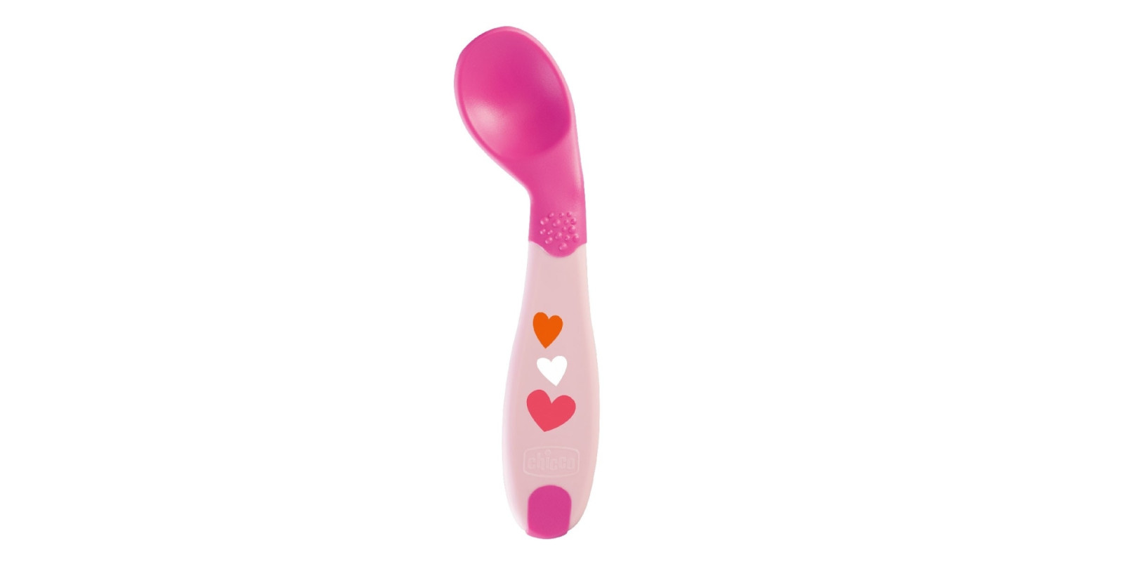 Ложка Chicco First Spoon, от 8 месяцев (розовая)