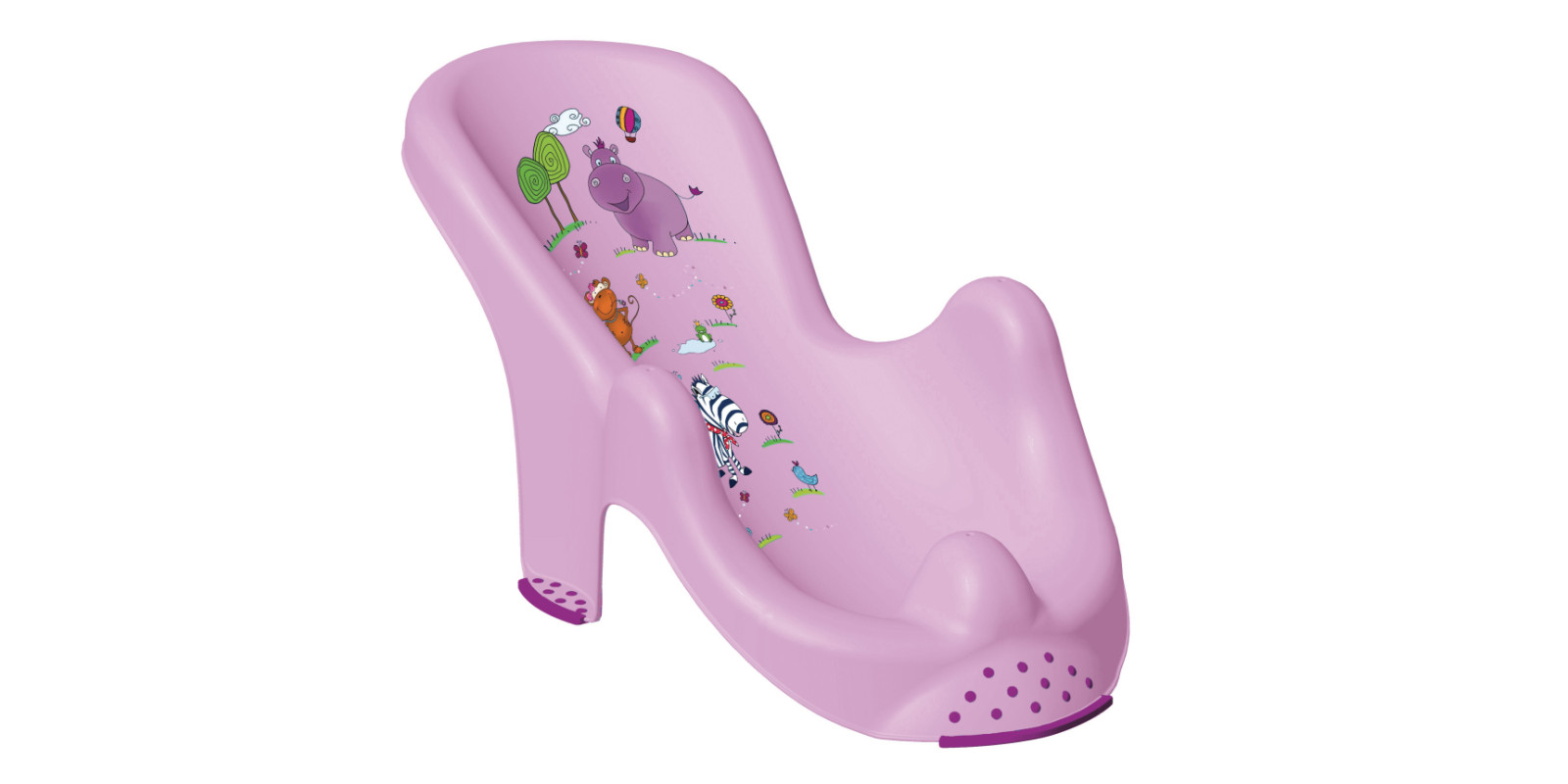 Анатомическая форма для ванны Кeeeper Hippo (лиловая)