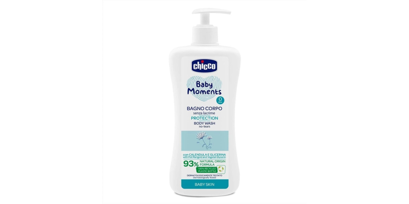 Гель для купания защитный Chicco Baby Moments, 500 мл