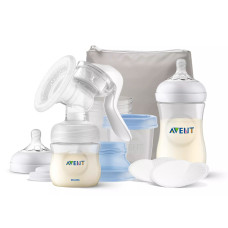 Набор для сцеживания Philips AVENT SCF430/16: механический молокоотсос + аксессуары