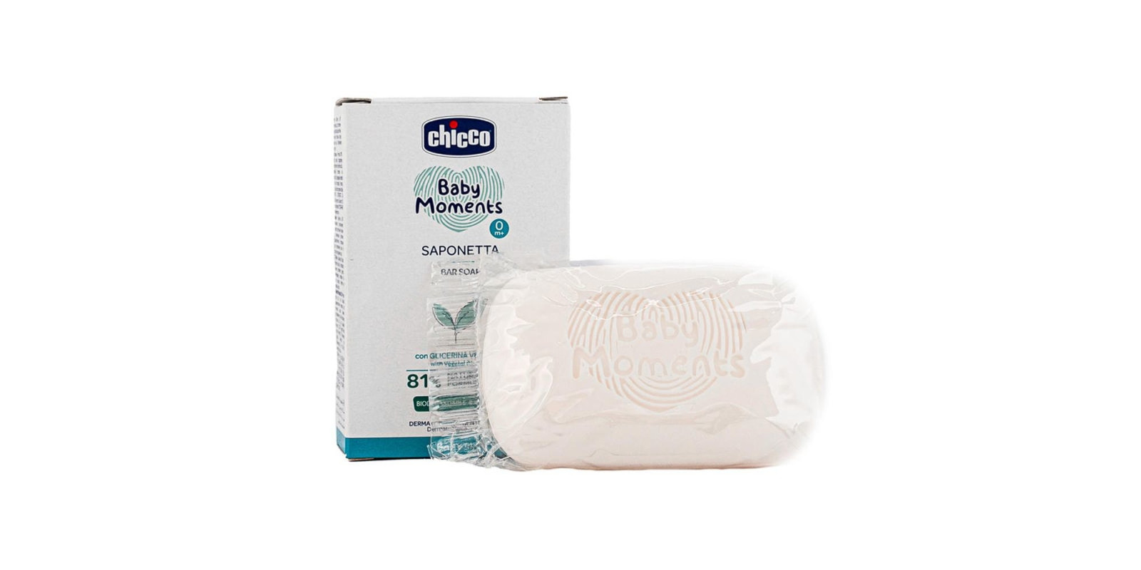 Мыло Chicco Мягкая пена Baby Moments, 100 г
