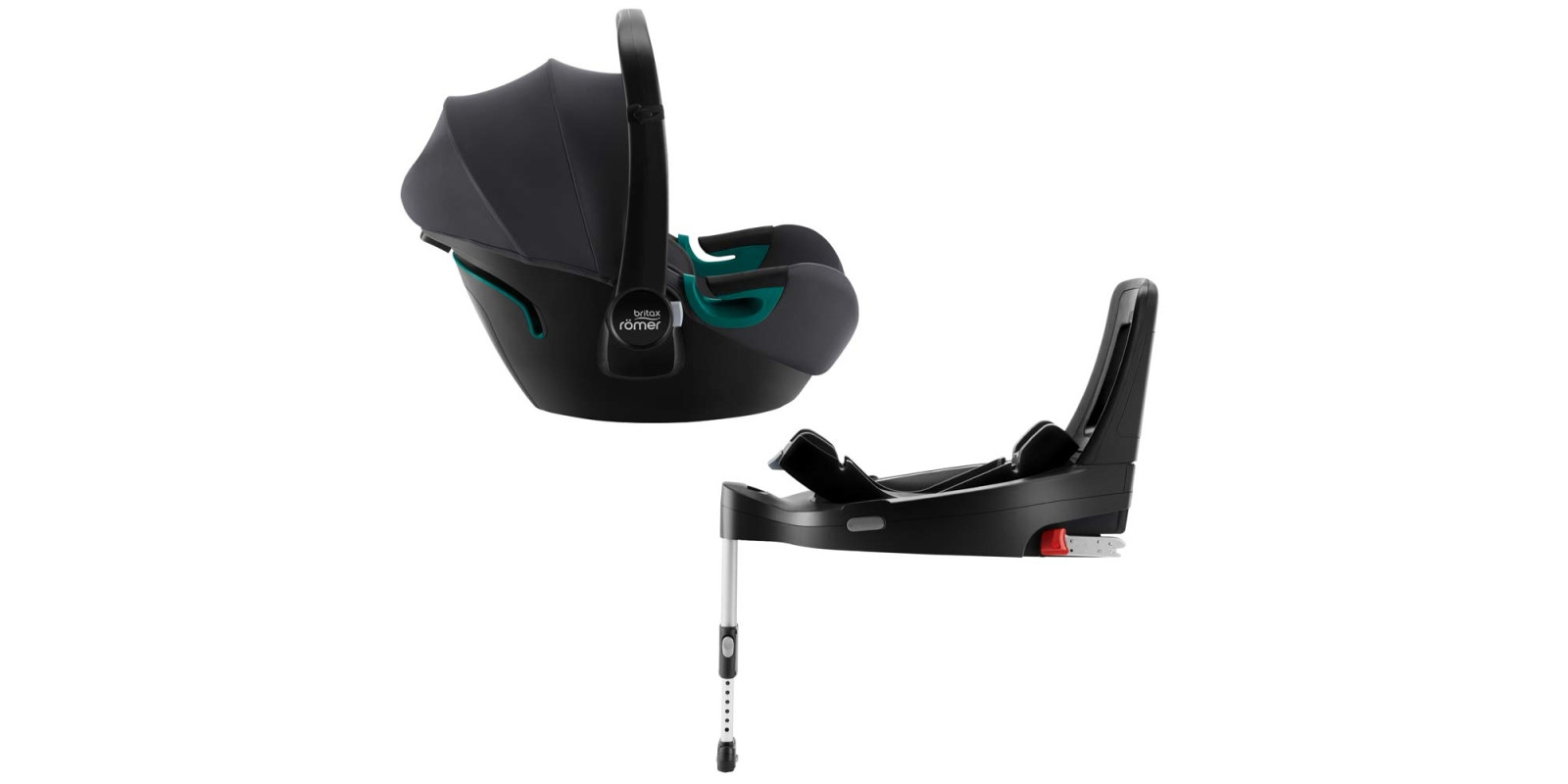 Автокрісло Britax Römer BABY-SAFE3 i-SIZE (Midnight Grey) з платформою