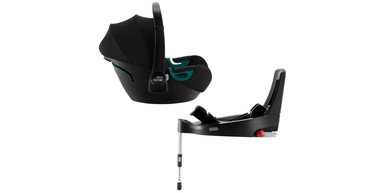 Автокрісло Britax Römer BABY-SAFE3 i-SIZE (Space Black) з платформою