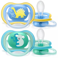  пустышка avent ultra-air, 18+ мес, 2 шт (синяя / бирюзовая) дом, квартира, дача 52573 1