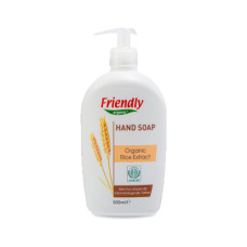  экологическое мыло для рук friendly organic, экстракт риса, 500 мл дом, квартира, дача 52435 1