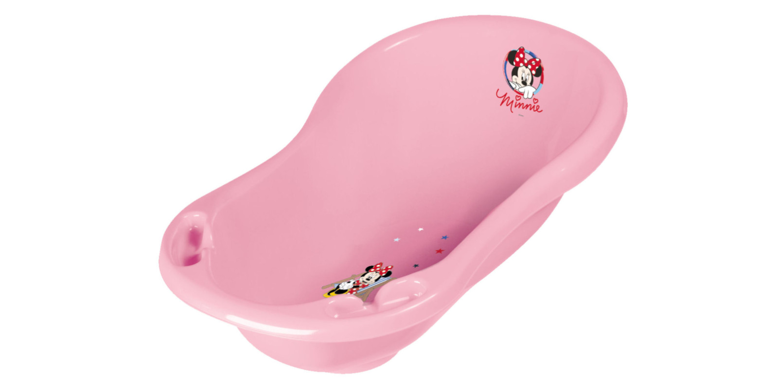 Дитяча ванна зі зливом Keeeper Minnie 84 см (рожева)