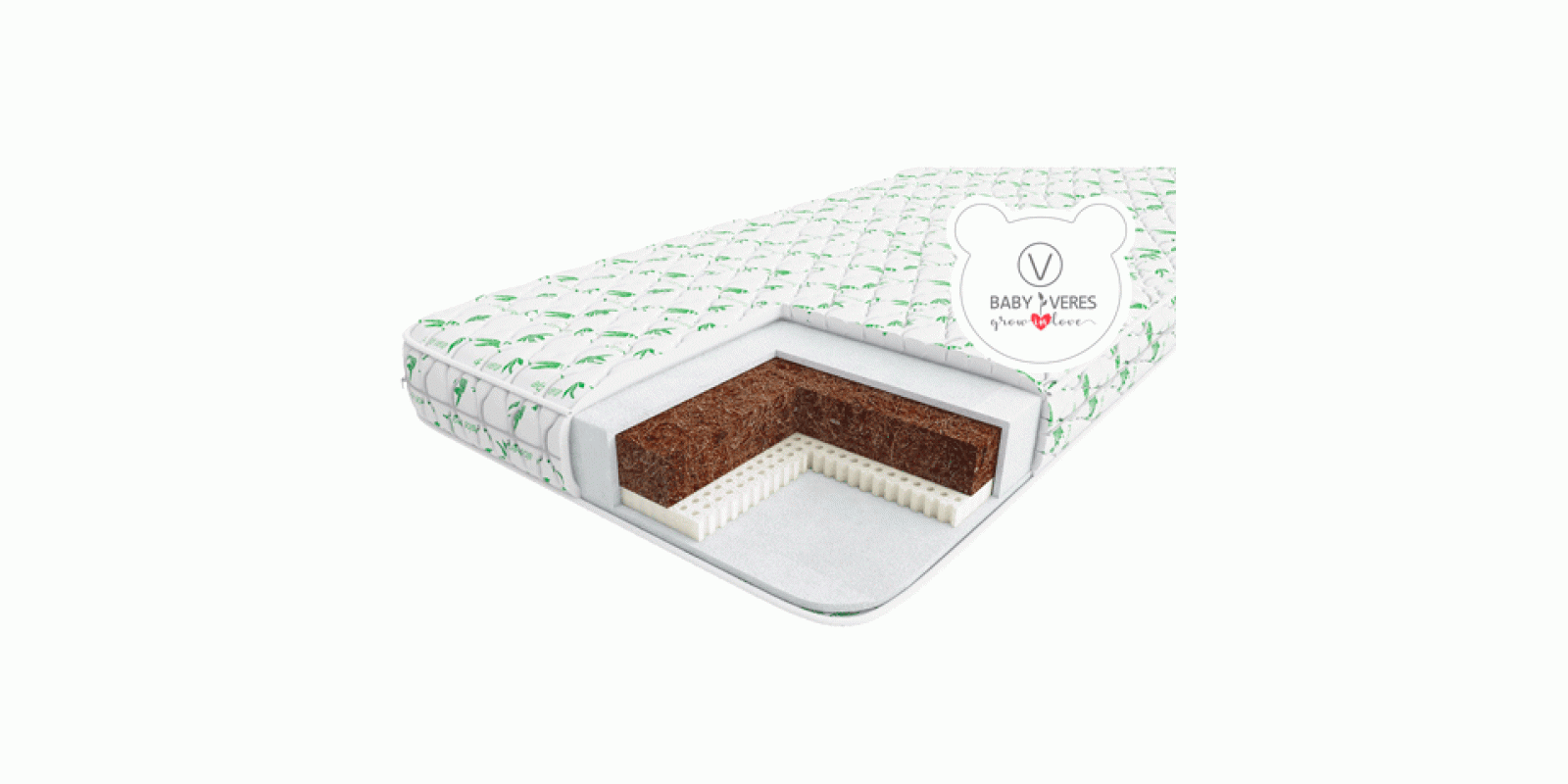 Матрац Veres Latex+ Aloe vera 200х180х18 см