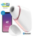  satisfyer love triangle вакуумный клиторальный стимулятор с вибрацией, 14.5х5.6 см (белый) хобби, отдых и досуг 13130 3