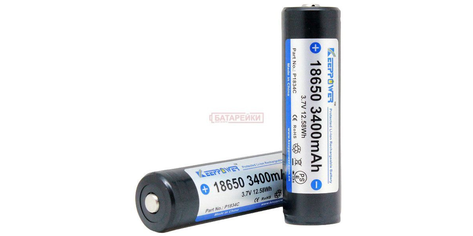 KEEPPOWER 18650 3400 mAh (Panasonic ) KEEPPOWER 18650 3400 mAh (Panasonic )