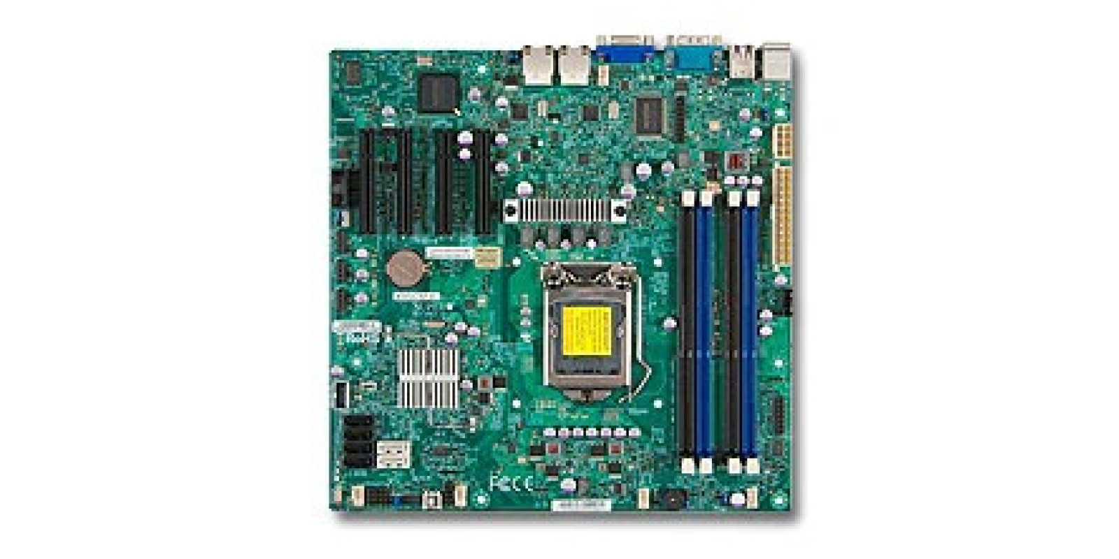 Supermicro MBD-X9SCM-iiF Intel C204, Micro ATX, 1xCPU LGA 1155, 4 slots DDR3 ECC UDIMMs, 2*SATA 3, 4*SATA 2, 2x1GbE LAN, IPMI 2.0