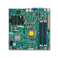 Supermicro MBD-X9SCM-iiF Intel C204, Micro ATX, 1xCPU LGA 1155, 4 slots DDR3 ECC UDIMMs, 2*SATA 3, 4*SATA 2, 2x1GbE LAN, IPMI 2.0