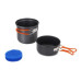 Набір посуду Fire-Maple FMC-207 (0,9 л; 0,5 л) набір посуду fire-maple fmc-207 (0,9 л; 0,5 л) хобі, відпочинок та дозвілля 30203 2