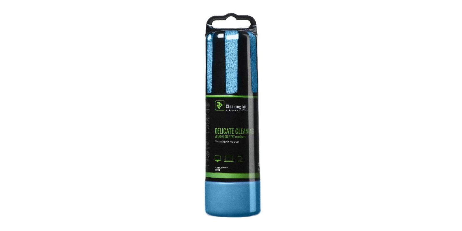 Набір для чищення 2E Liquid for LED/LCD 150ml + серветка, Blue